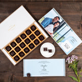 Wedding Invitations - 18 Chocolate Box - Assorted Chocolates (Sample)