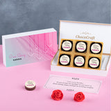 Personalized I am Sorry Chocolate Gift Box (with Printed Chocolates)