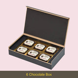 Cute Bow Design Personalised Chocolate Box for Birthday (with Printed Chocolates)