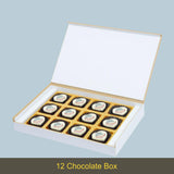 Elegant Chocolate Gift Box for Birthday (with Printed Chocolates)