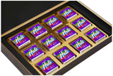 Beautiful Holi Gift Box with Personalised Wrapped Chocolates